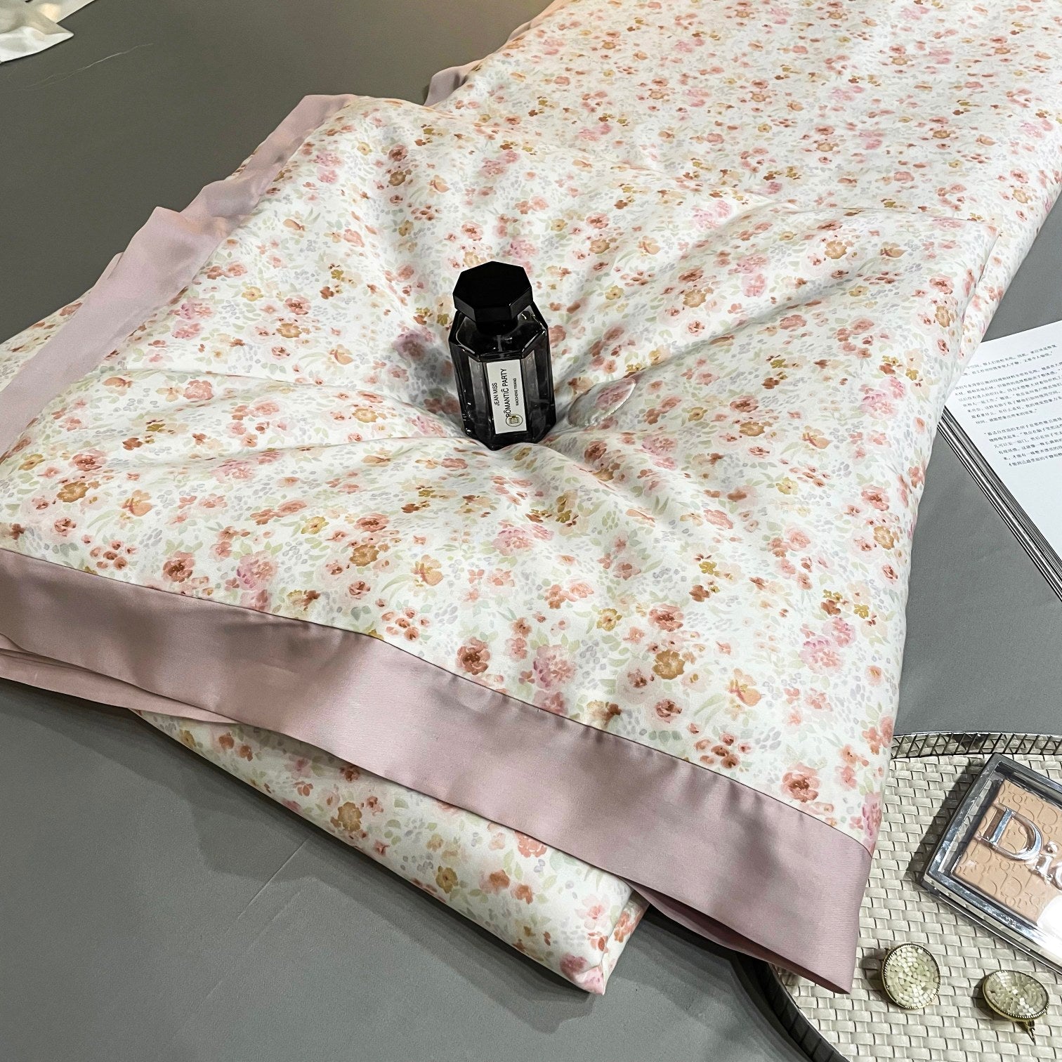 Spring and summer ~ Single summer quilt uses 🌞Golden Sun fabric-♻️100% Lyocell Tencel. International certification